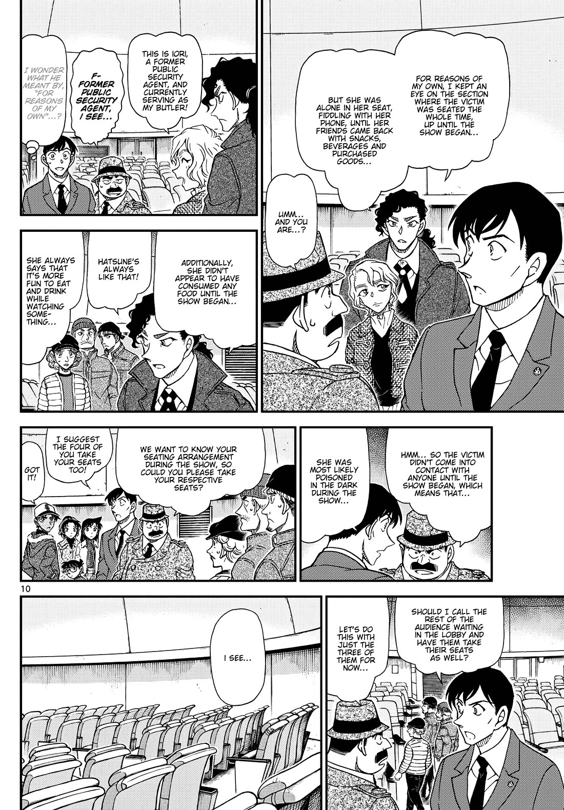Detective Conan chapter 1158 page 10