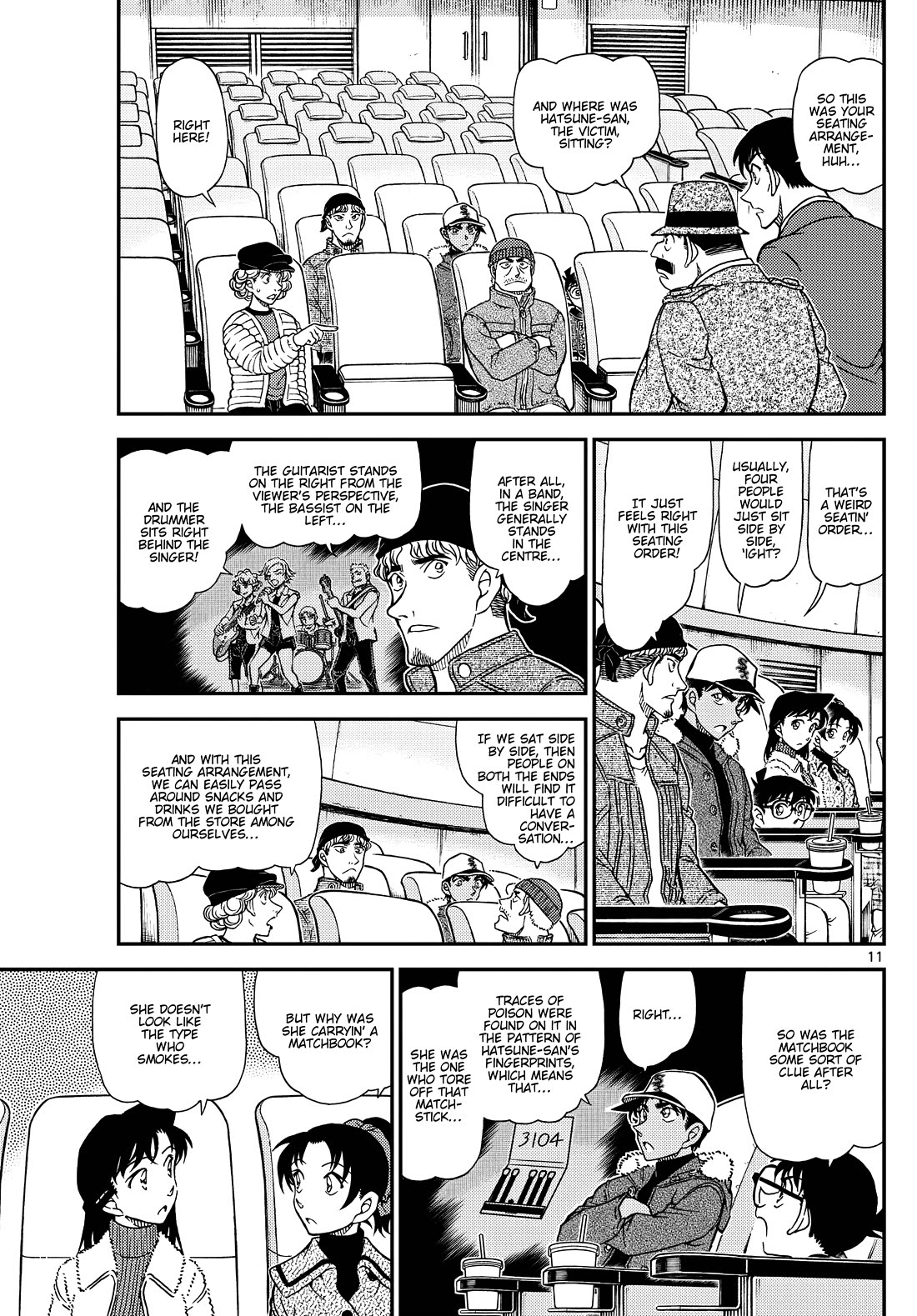 Detective Conan chapter 1158 page 11
