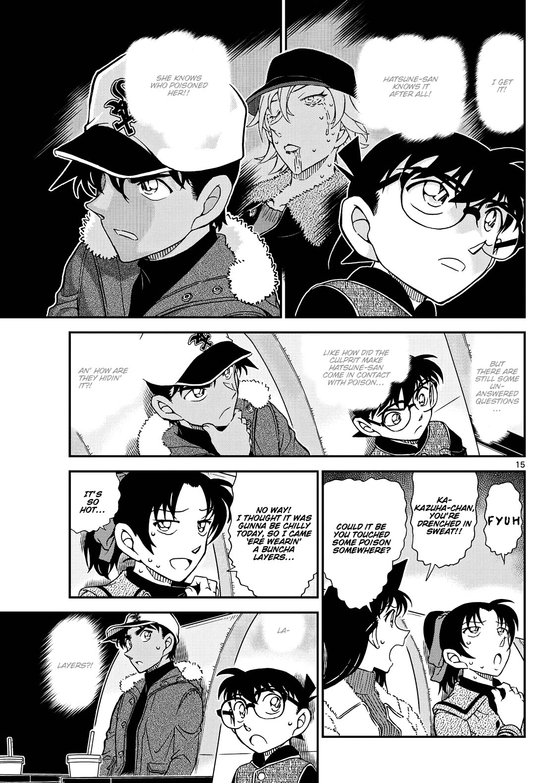 Detective Conan chapter 1158 page 15
