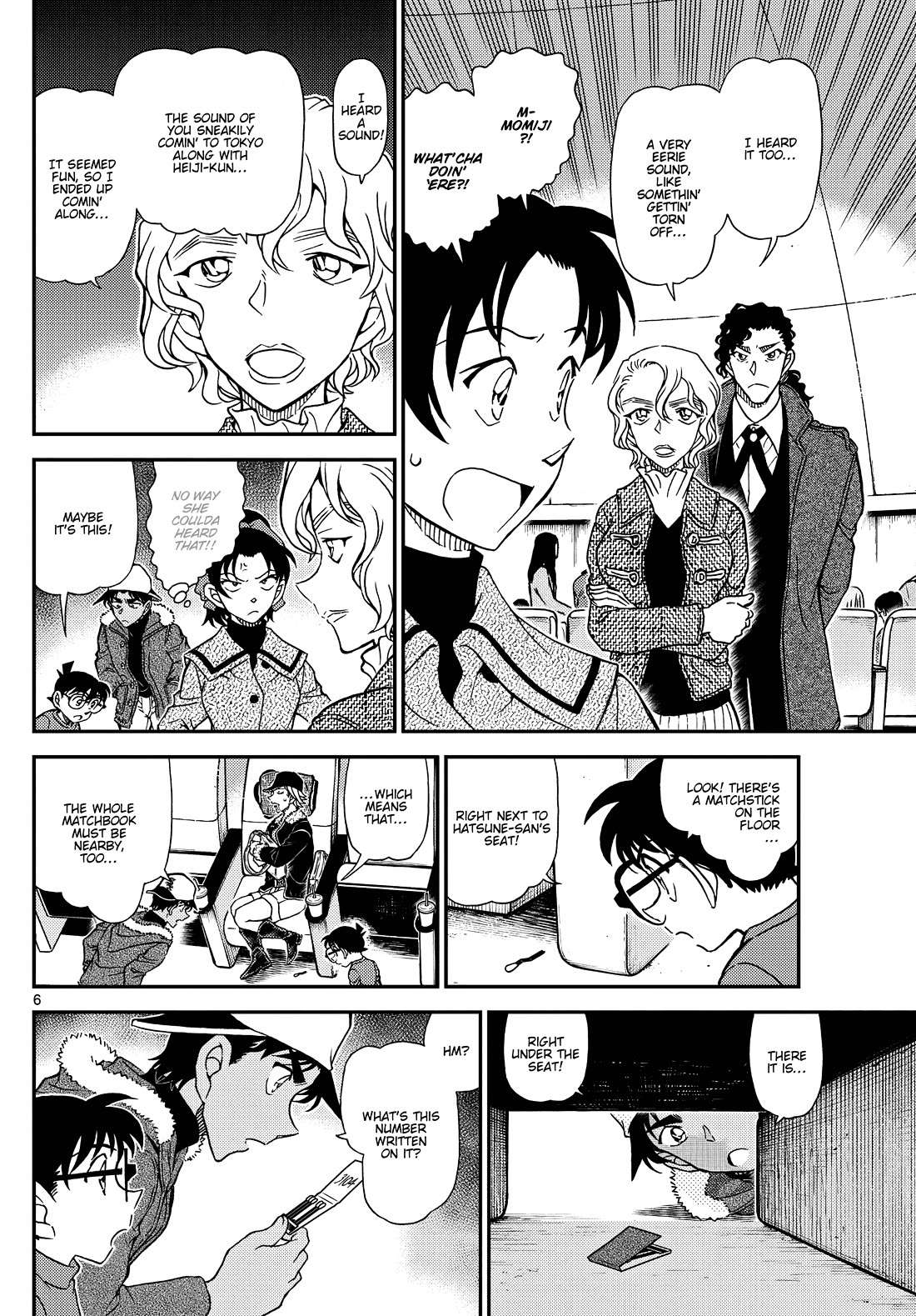Detective Conan chapter 1158 page 6