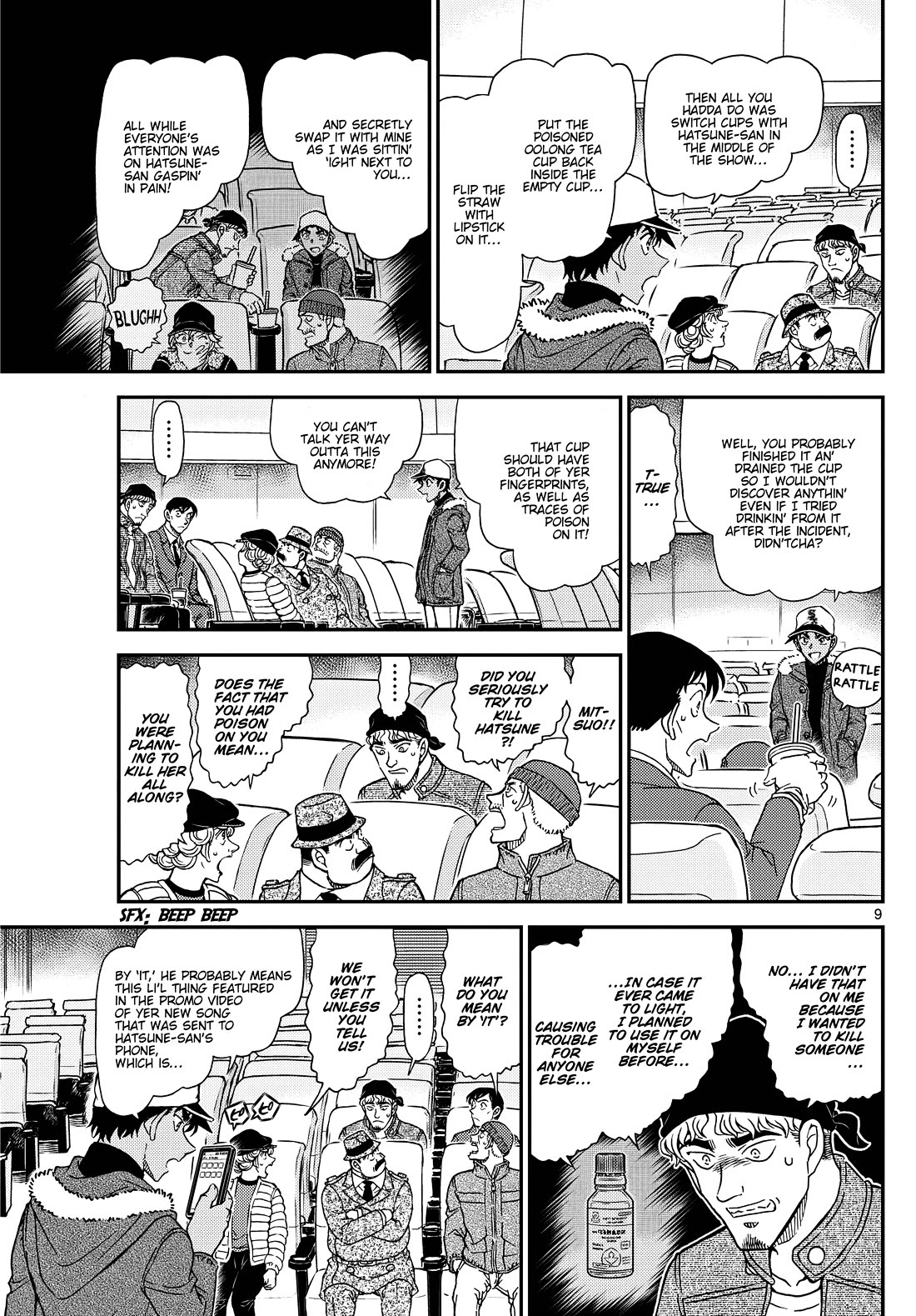 Detective Conan chapter 1159 page 10
