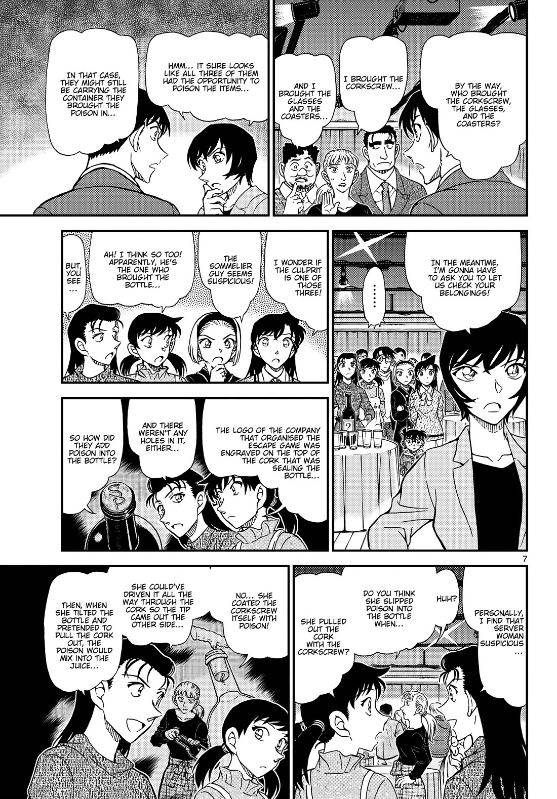 Detective Conan chapter 1161 page 9