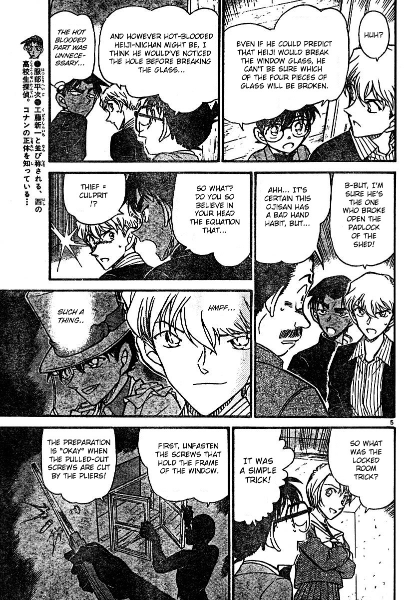 Detective Conan chapter 566 page 5