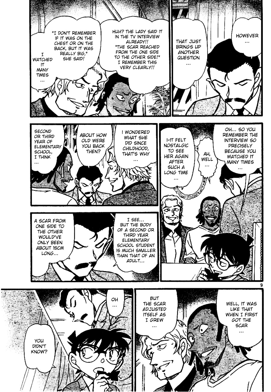 Detective Conan chapter 669 page 9