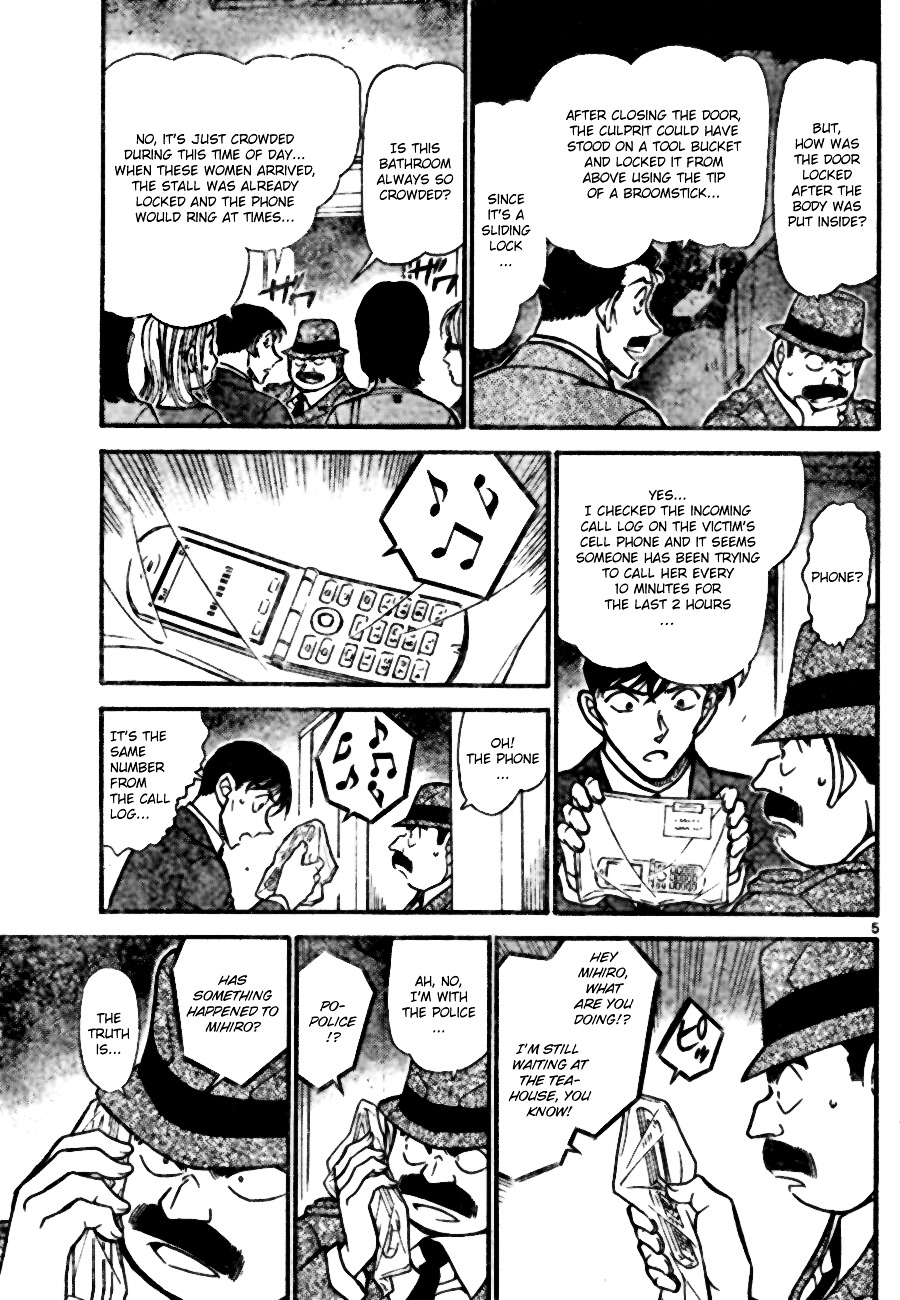 Detective Conan chapter 697 page 5