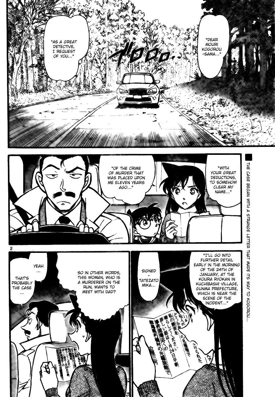 Detective Conan chapter 719 page 2