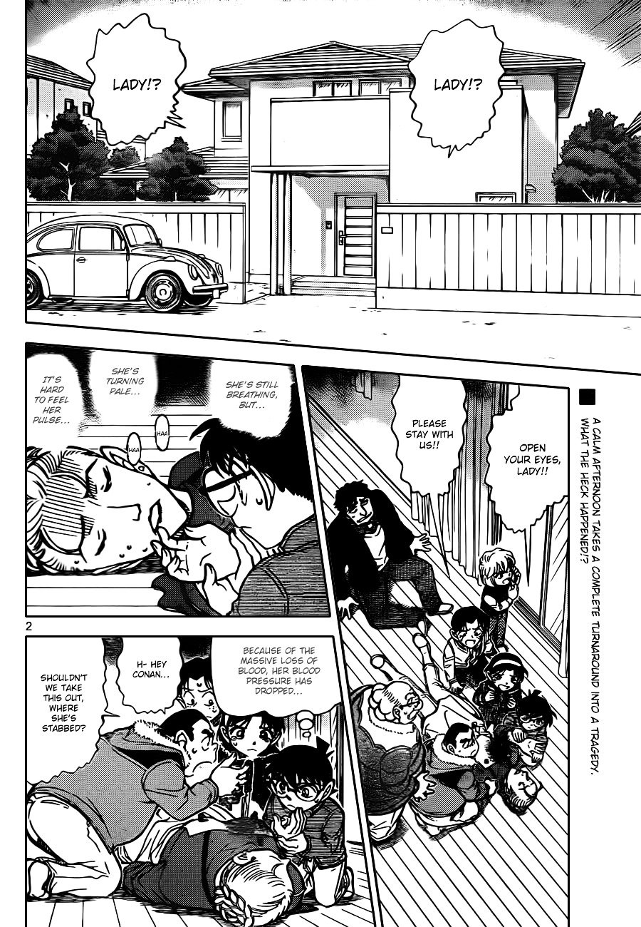 Detective Conan chapter 802 page 2