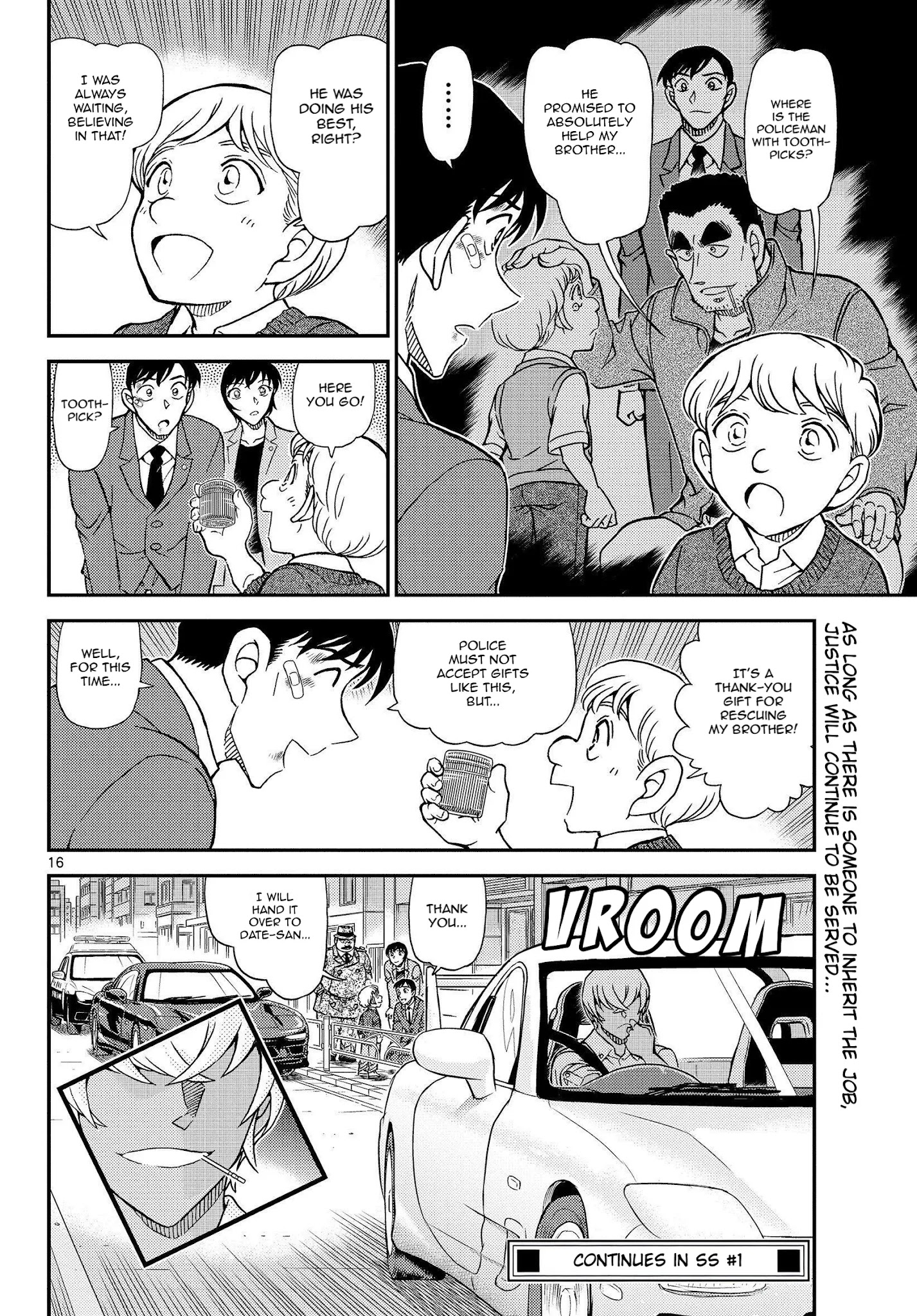 Detective Conan chapter 1081 page 17