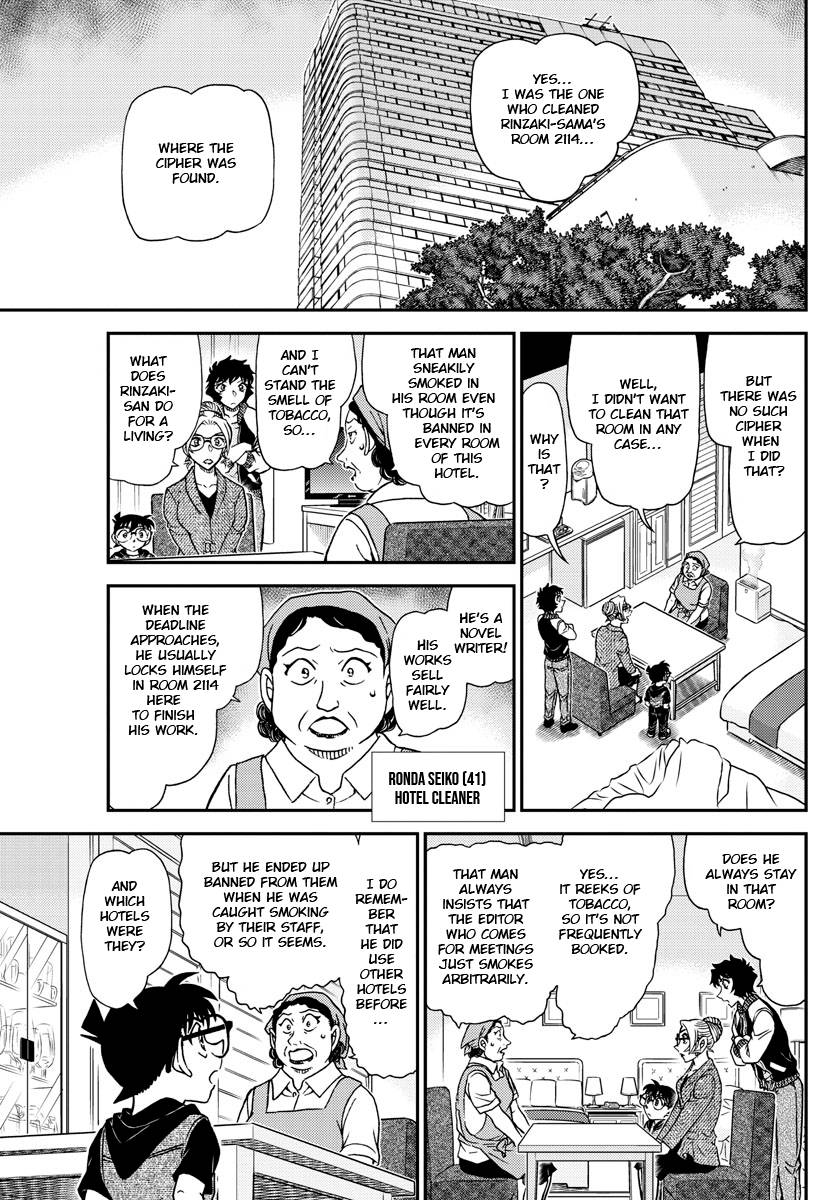 Detective Conan chapter 1095 page 9