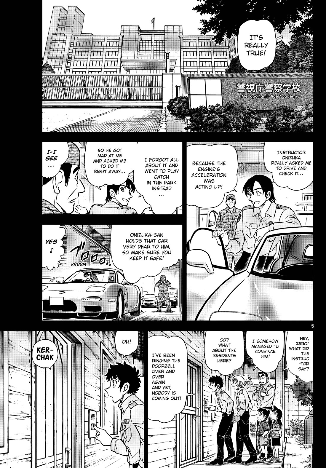 Detective Conan chapter 1135 page 5