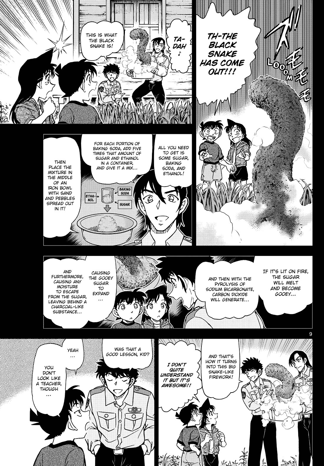 Detective Conan chapter 1135 page 9