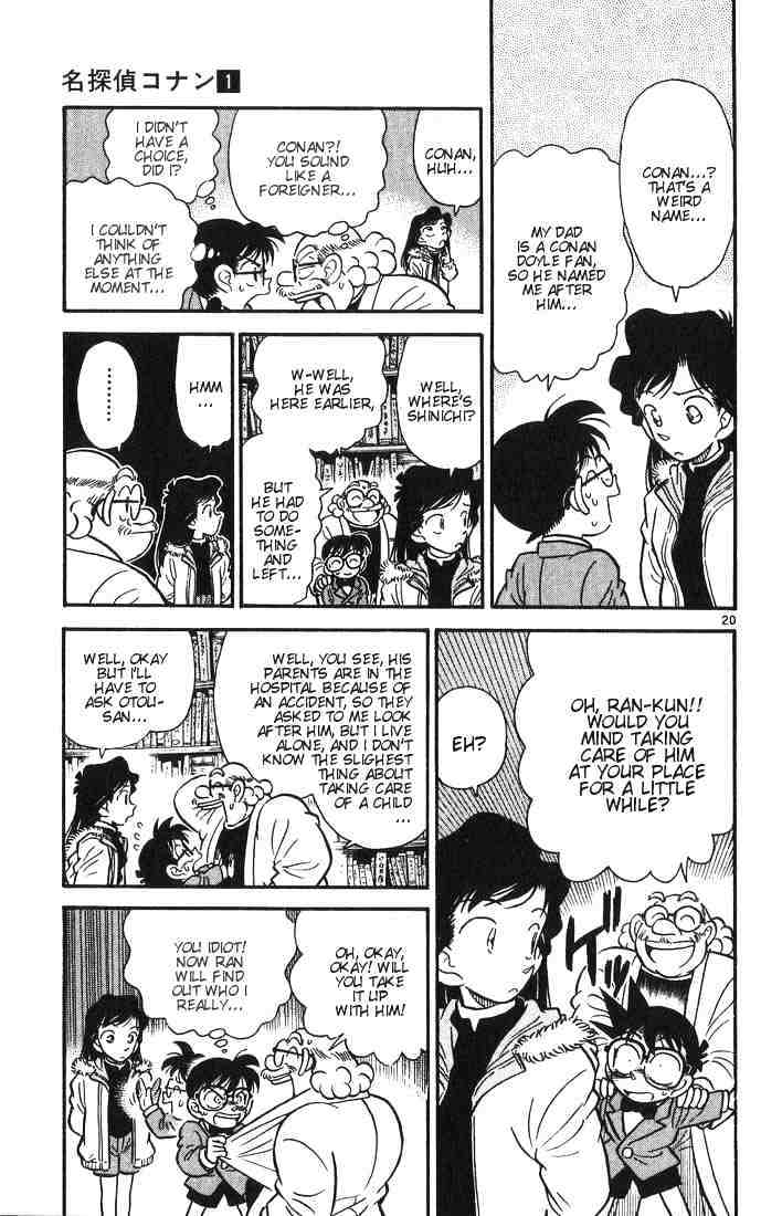 Detective Conan chapter 2 page 21