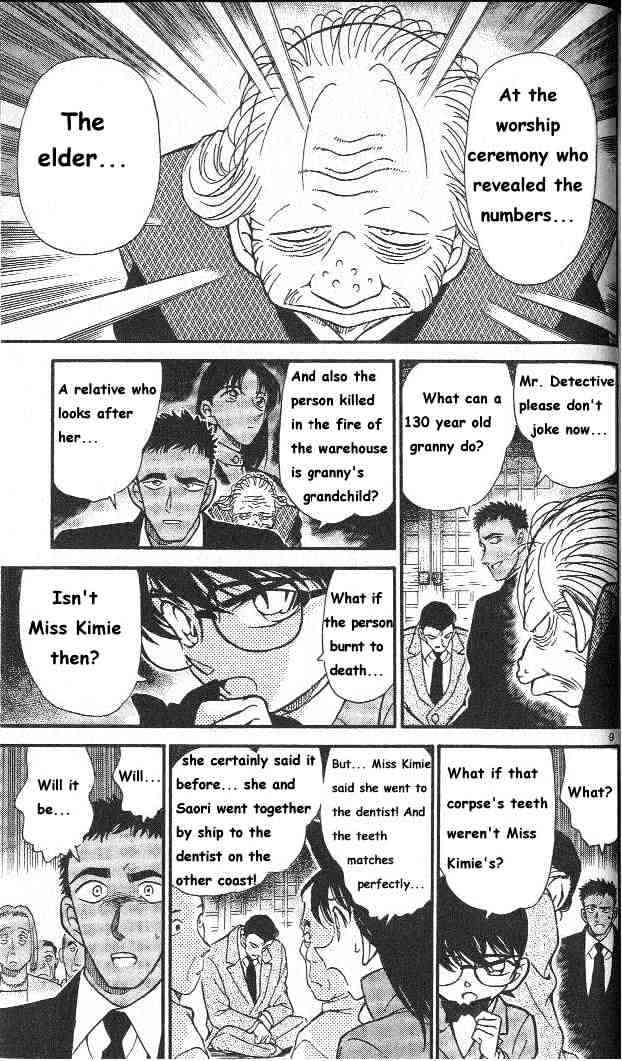 Detective Conan chapter 283 page 9