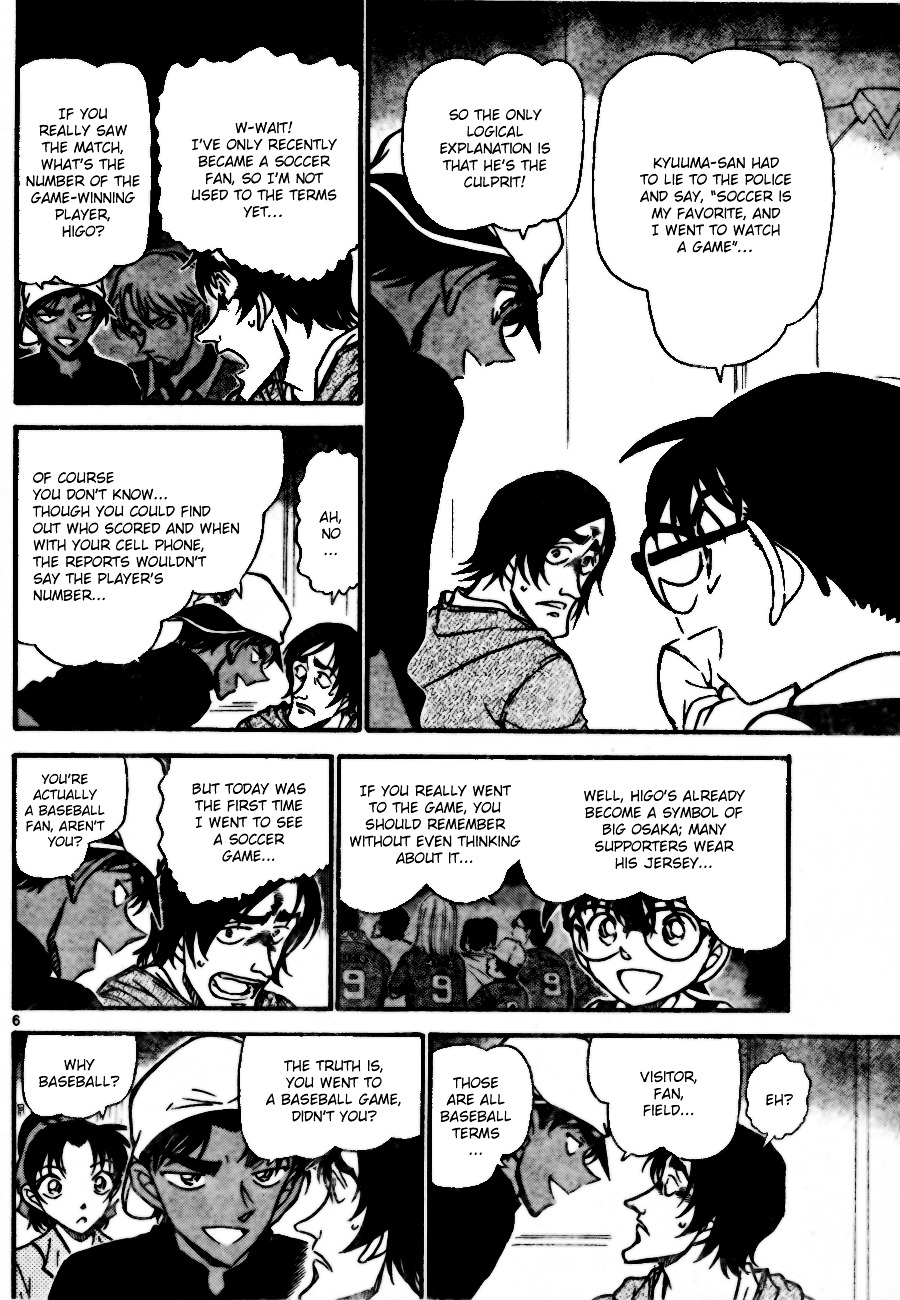 Detective Conan chapter 695 page 6