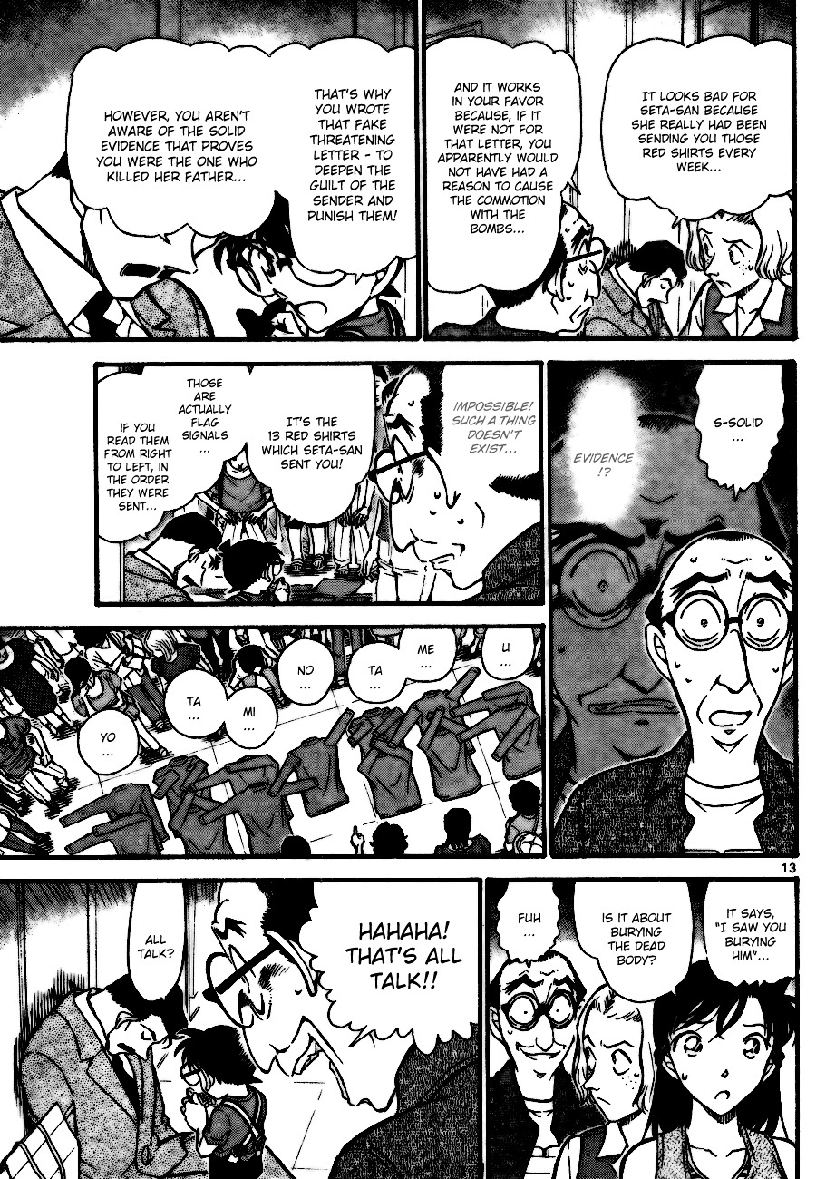 Detective Conan chapter 703 page 13