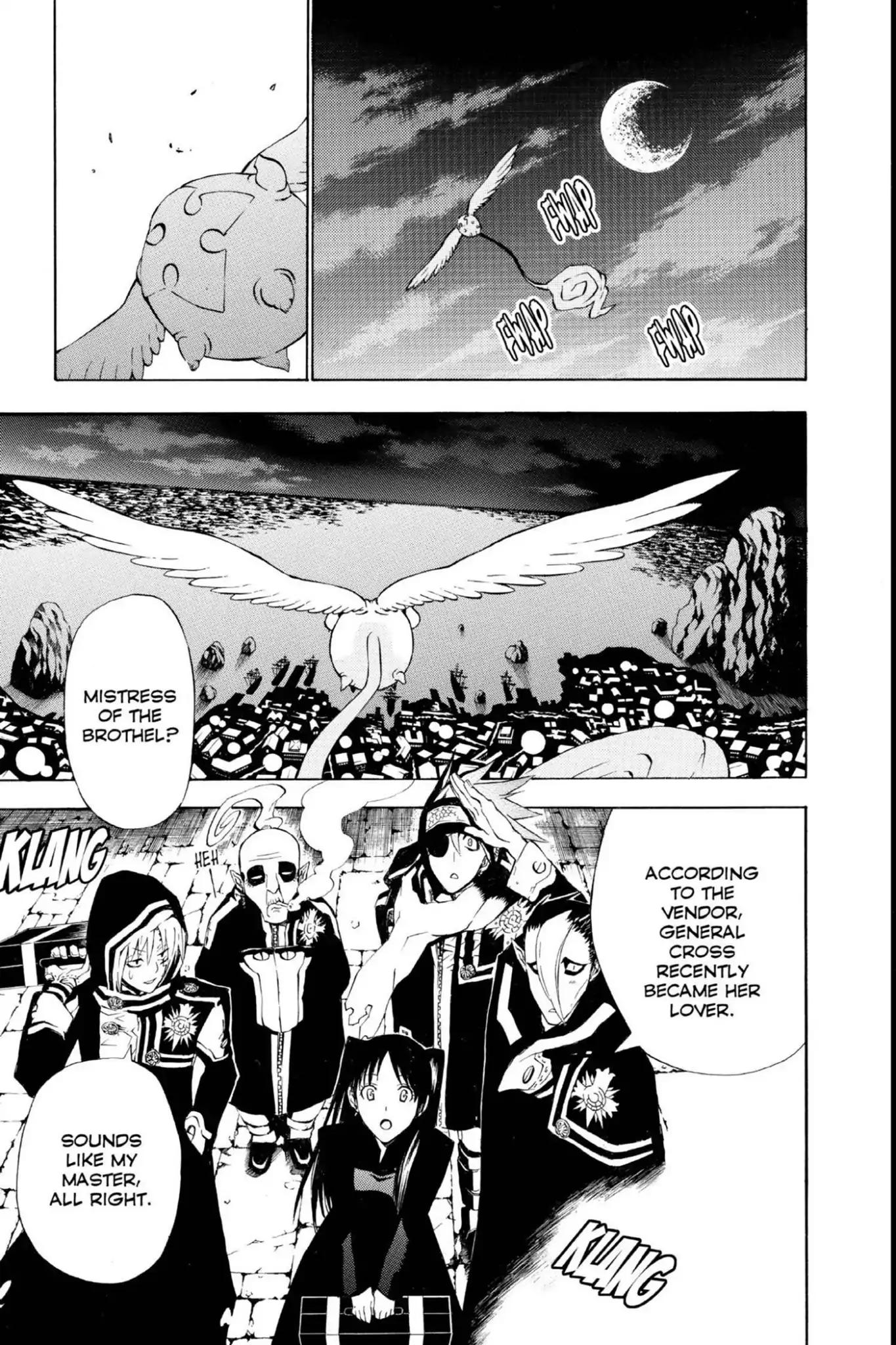 D.Gray-man chapter 0 page 3