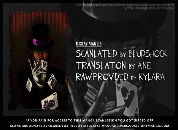 D.Gray-man chapter 116 page 1