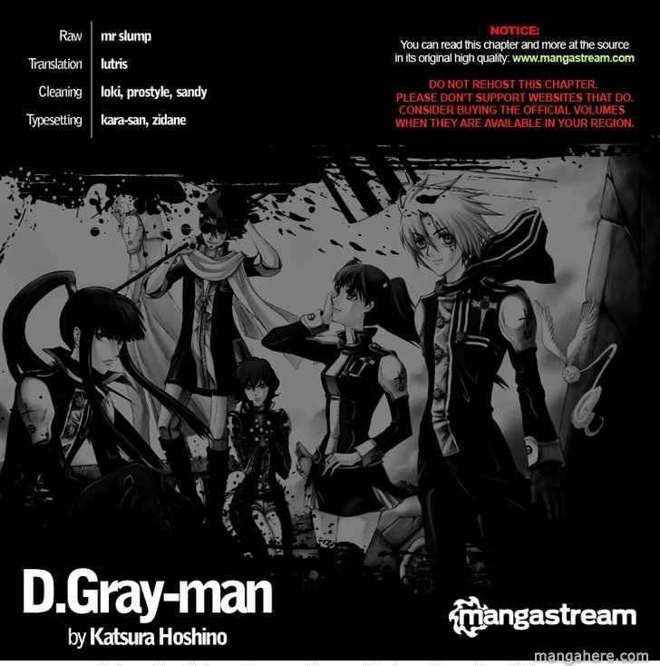 D.Gray-man chapter 205 page 2