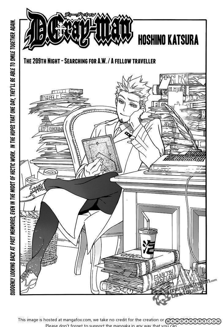 D.Gray-man chapter 209 page 4