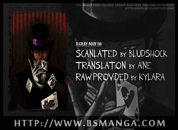 D.Gray-man chapter 118 page 1
