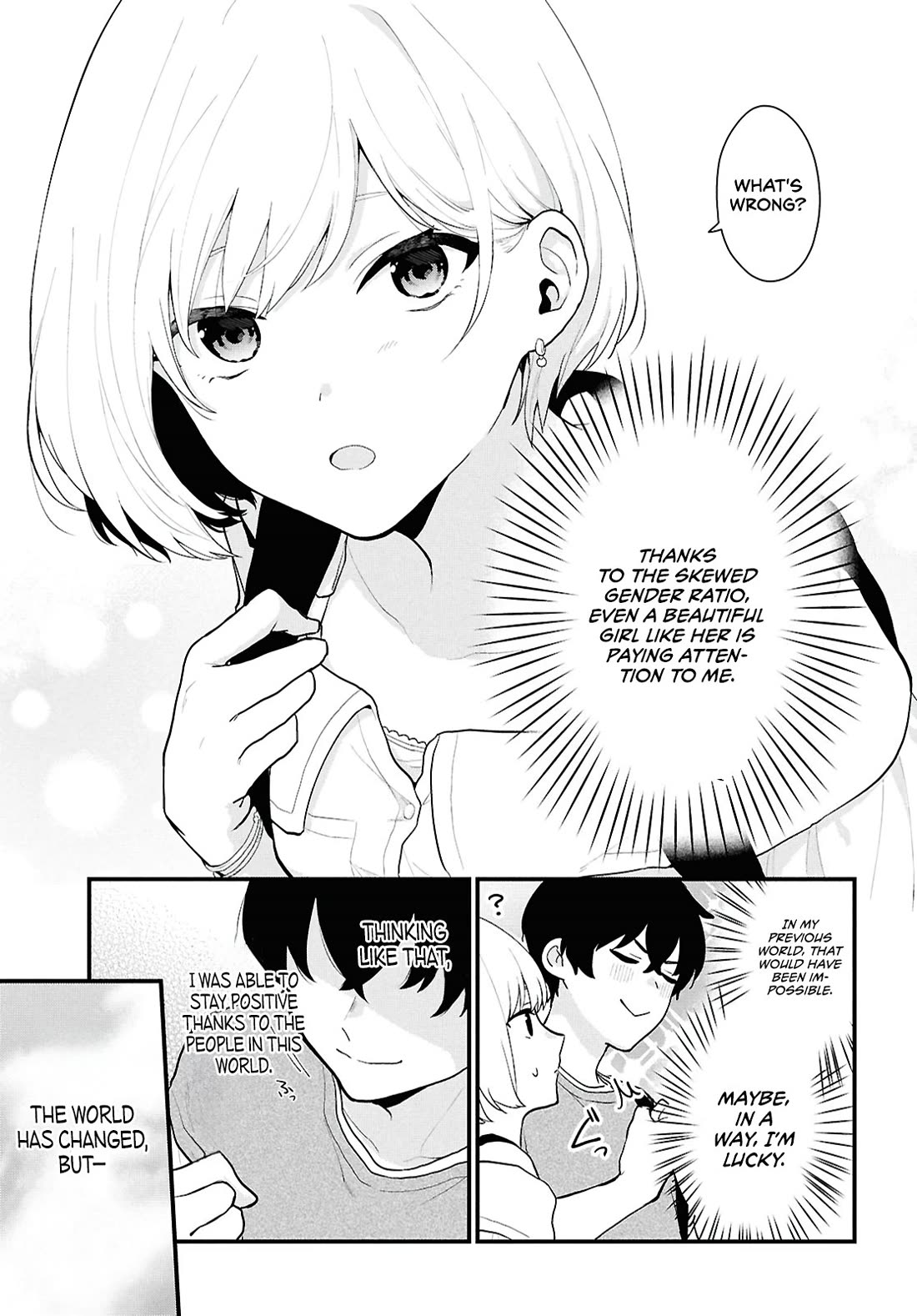 Did You Think You Could Live Normally Even in a World With a 1:5 Male-To-Female Ratio? ~ When Deeply Intense Feelings of the Girls Are Toyed With by an Oblivious Boy chapter 1 page 9