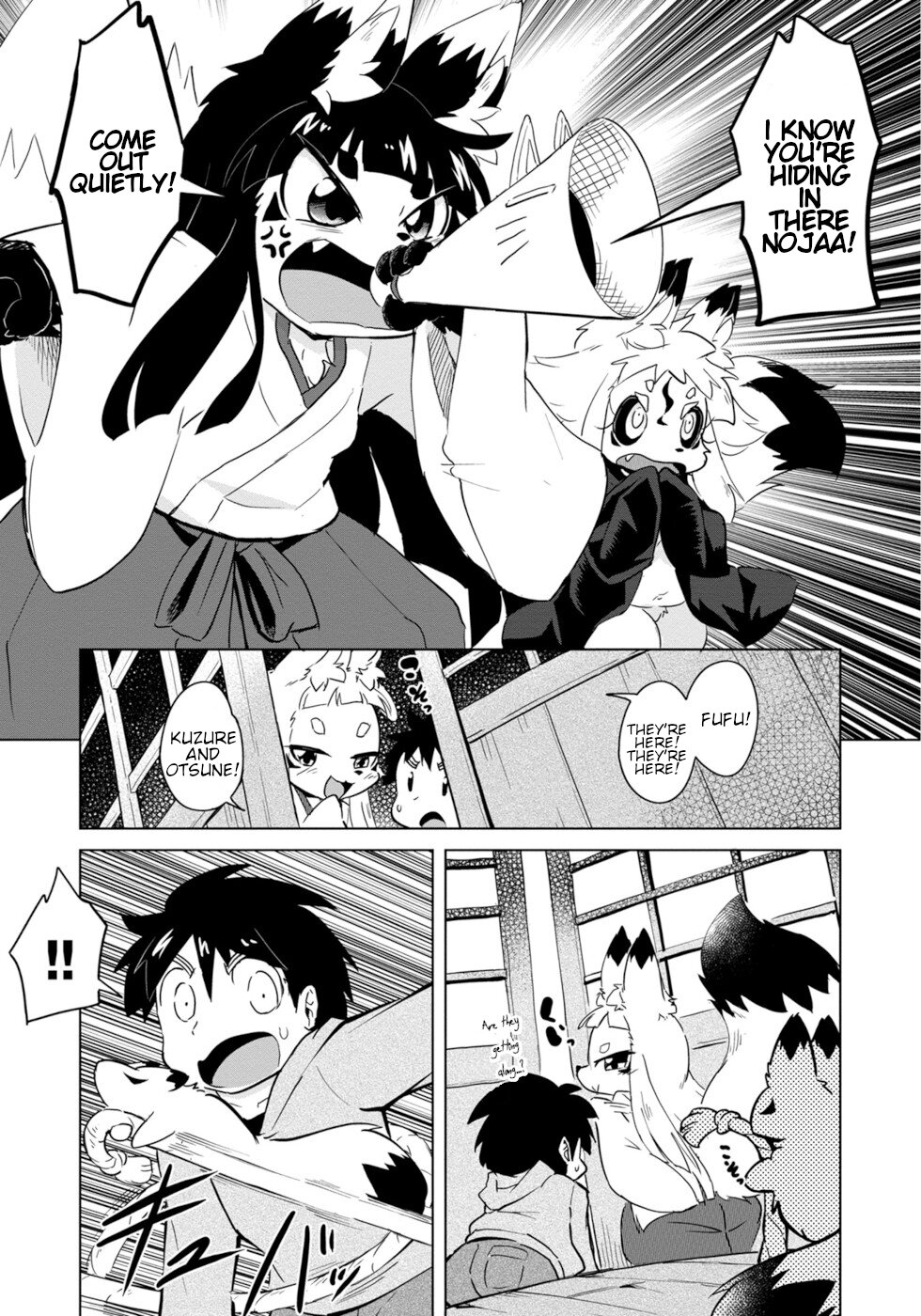 Disaster Fox Kuzure-chan chapter 6 page 13