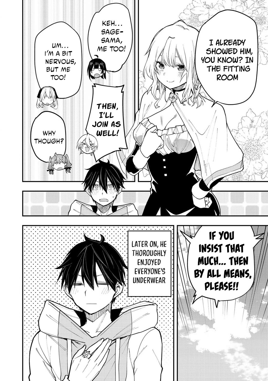 Doing Secret Things with the Holy Maidens chapter 35 page 18