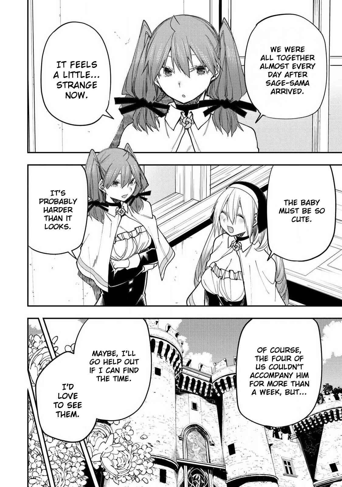 Doing Secret Things with the Holy Maidens chapter 74 page 3