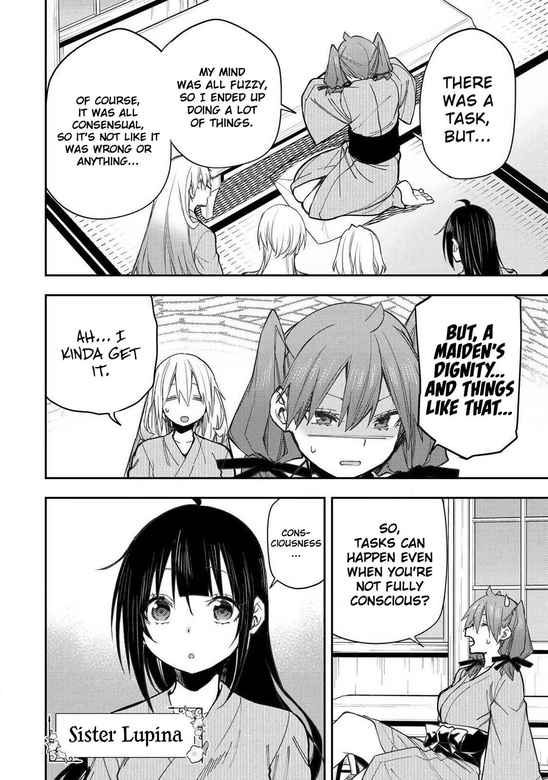 Doing Secret Things with the Holy Maidens chapter 84 page 3