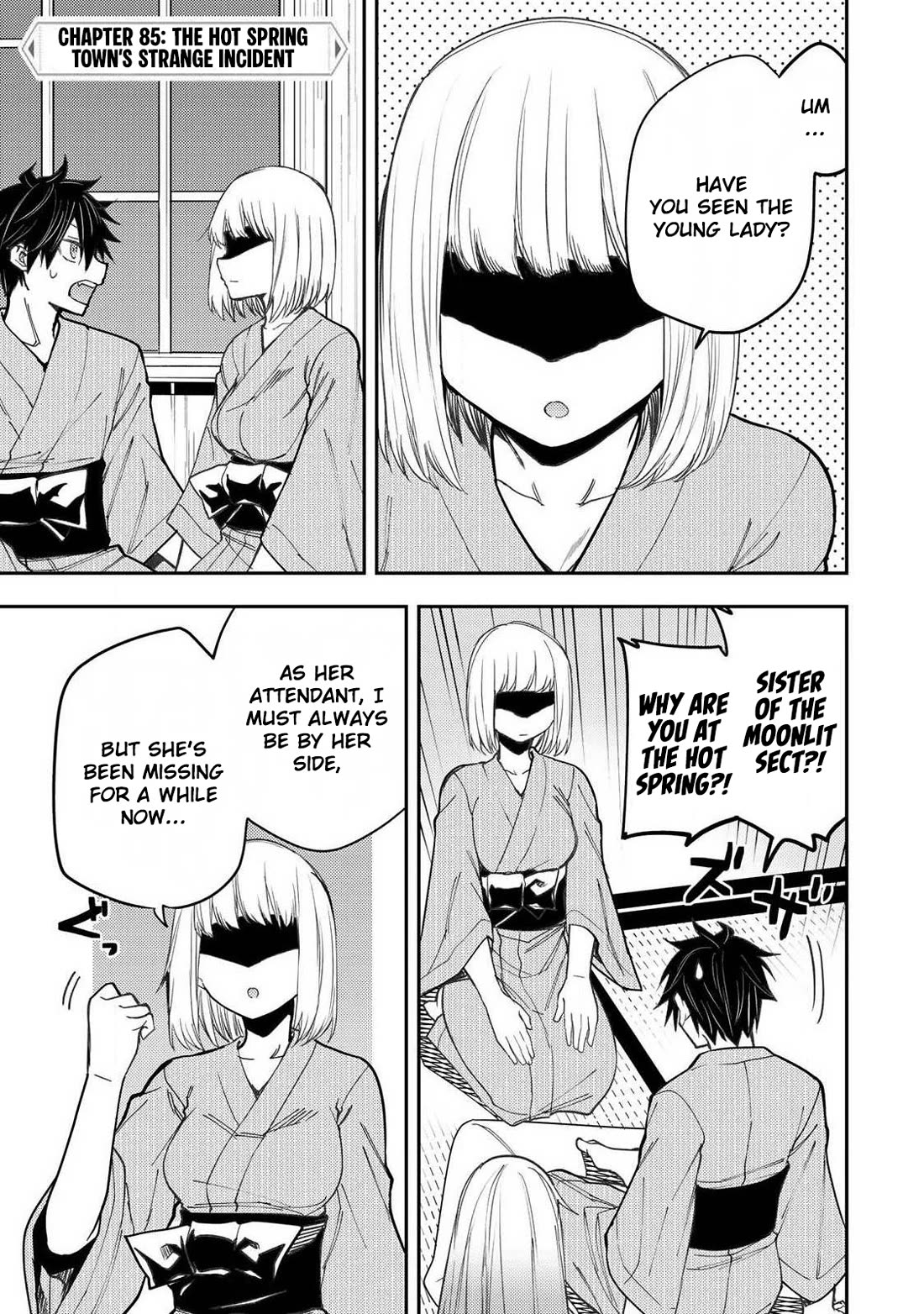 Doing Secret Things with the Holy Maidens chapter 85 page 2