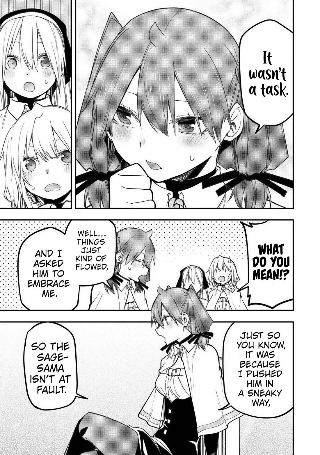 Doing Secret Things with the Holy Maidens chapter 98 page 14