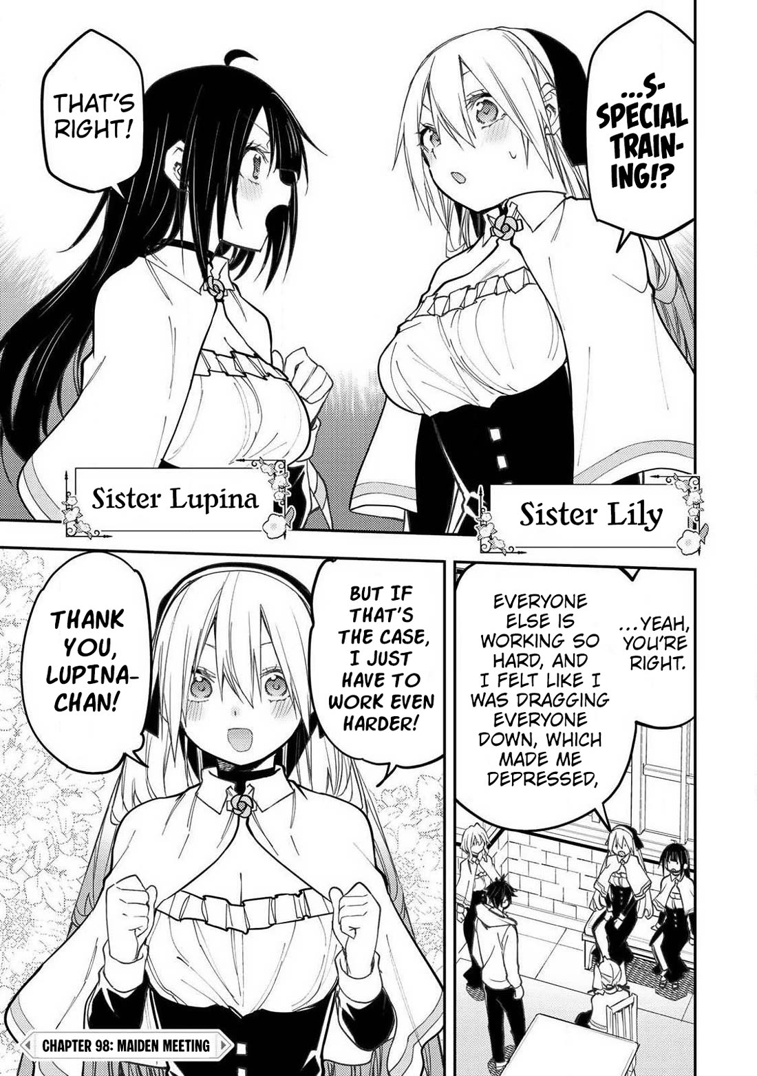 Doing Secret Things with the Holy Maidens chapter 98 page 2