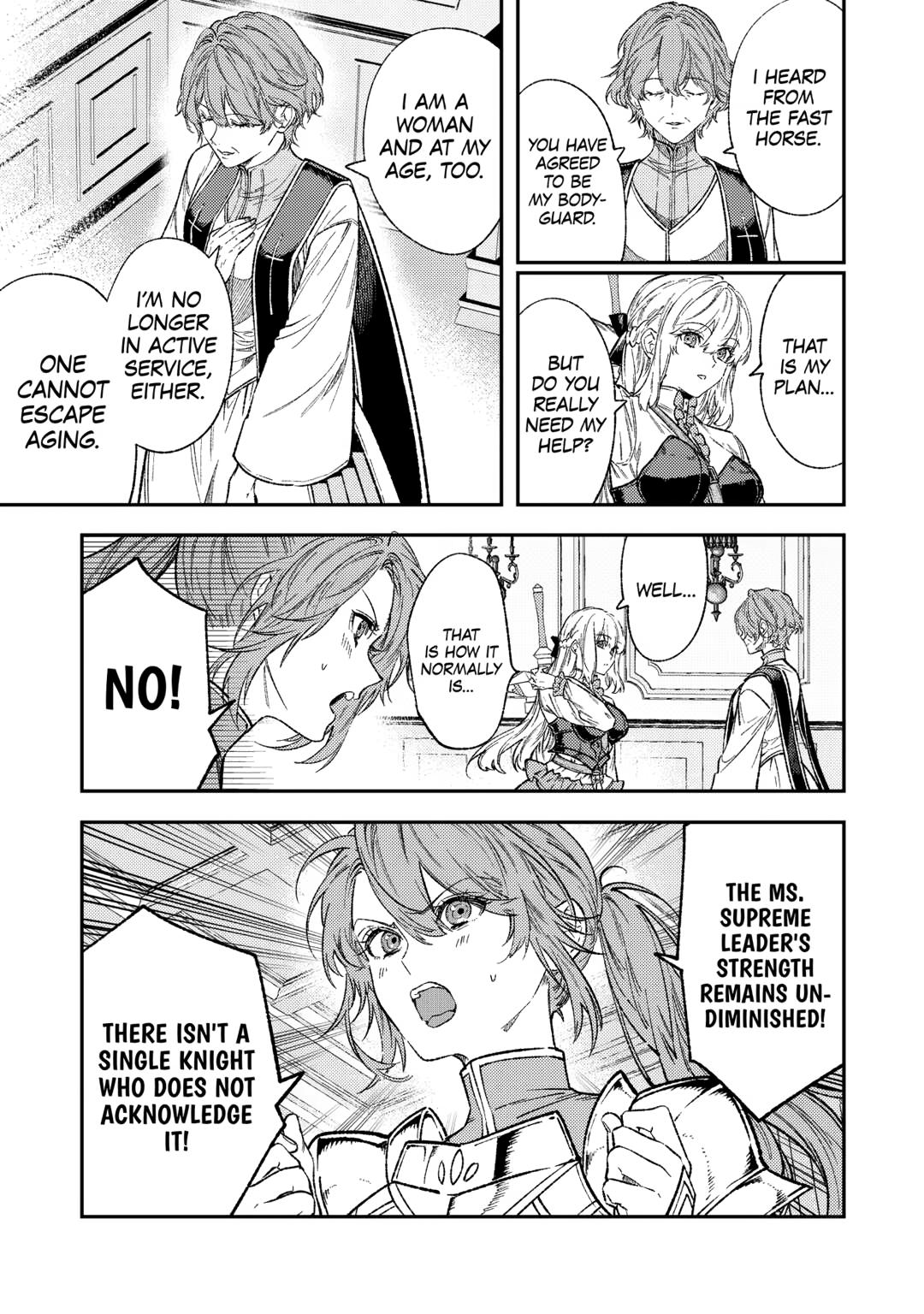 Don't Overlook the Reincarnated Granny - The Second Life of a Former Villainous Empress chapter 31 page 7