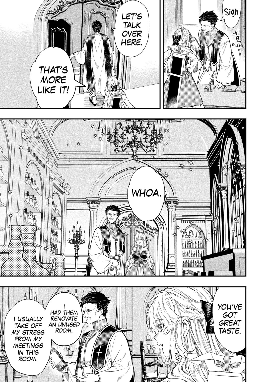 Don't Overlook the Reincarnated Granny - The Second Life of a Former Villainous Empress chapter 35 page 9