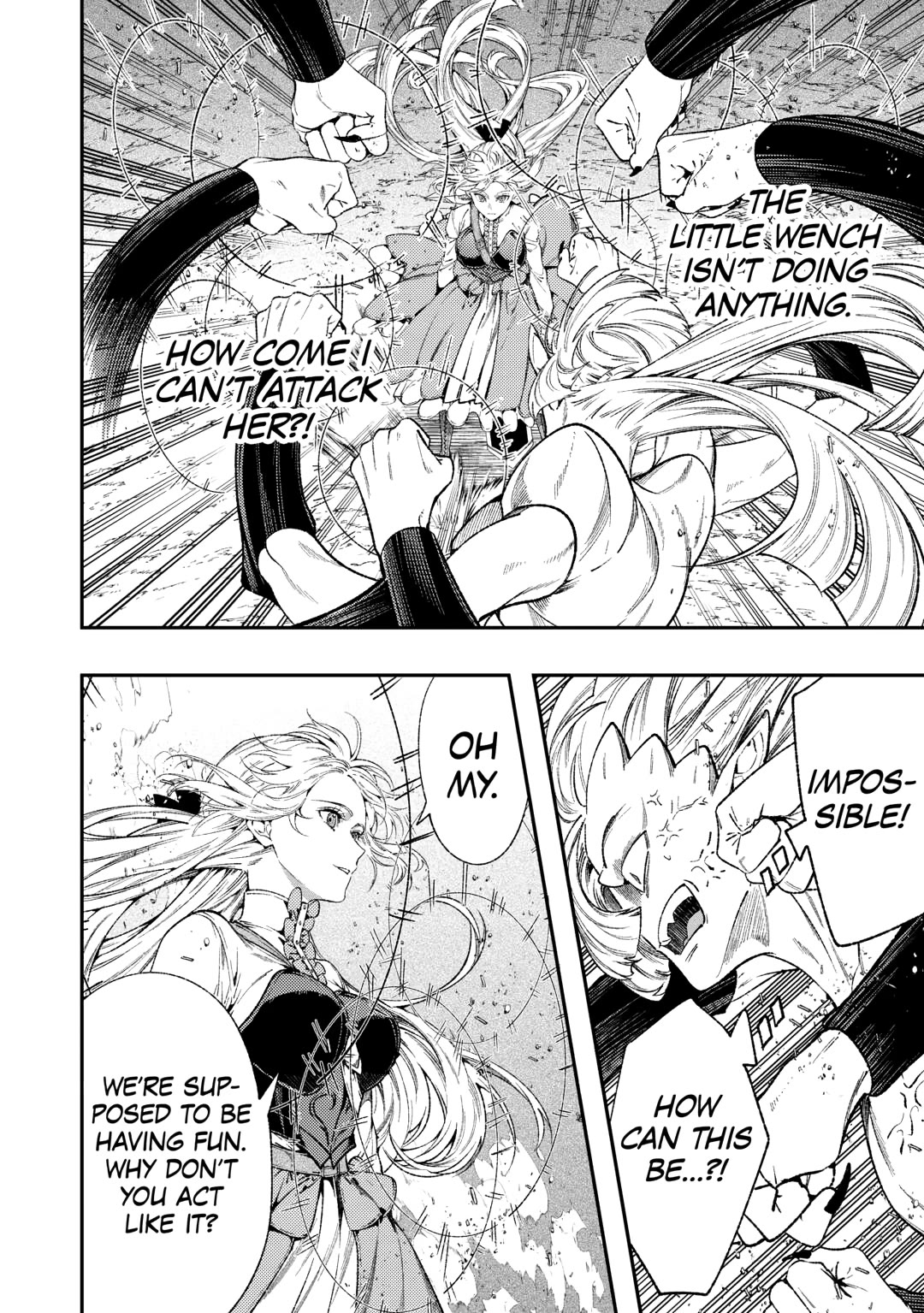 Don't Overlook the Reincarnated Granny - The Second Life of a Former Villainous Empress chapter 38 page 4