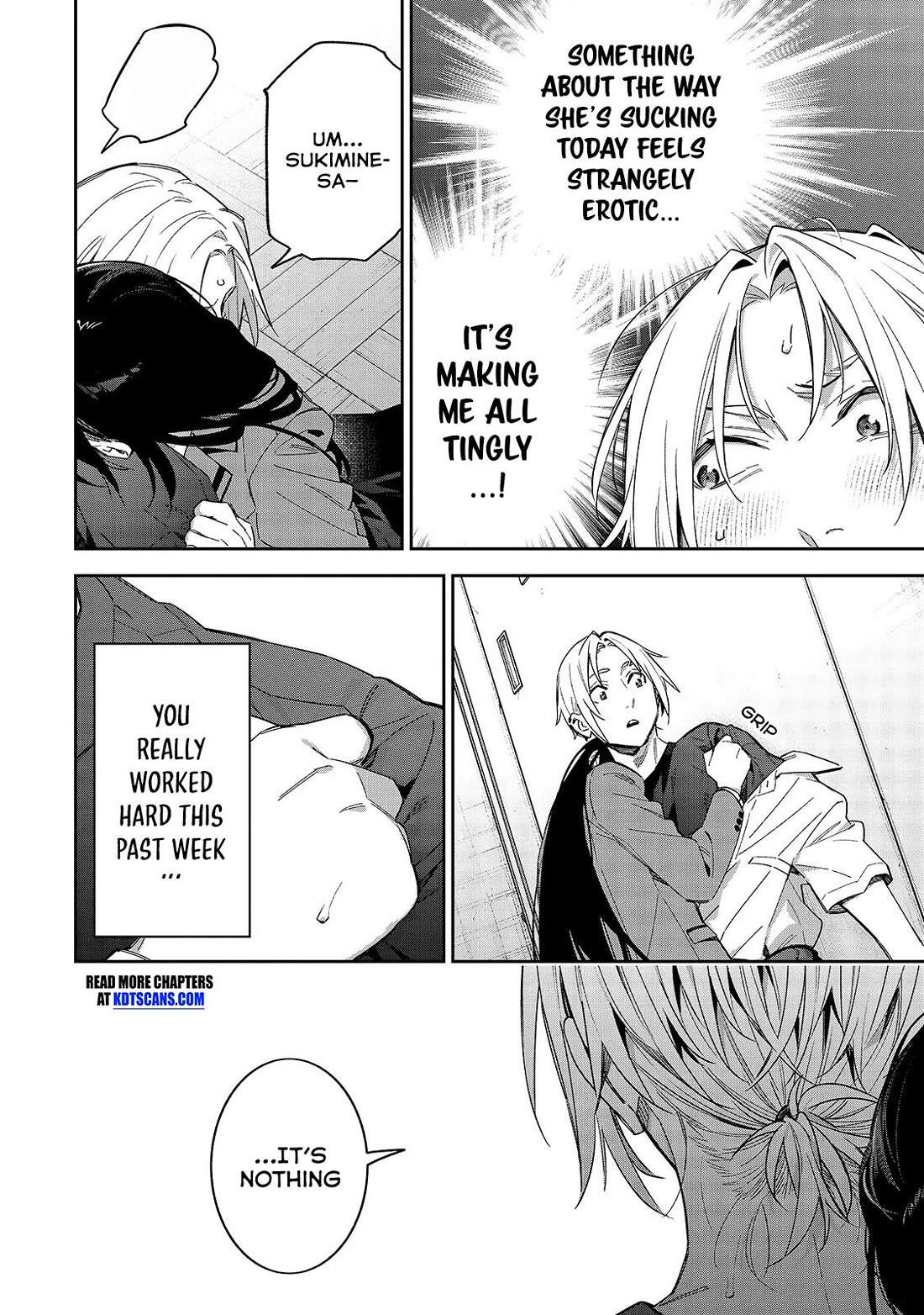 Don't XX Ms. Tsukimine chapter 11 page 13