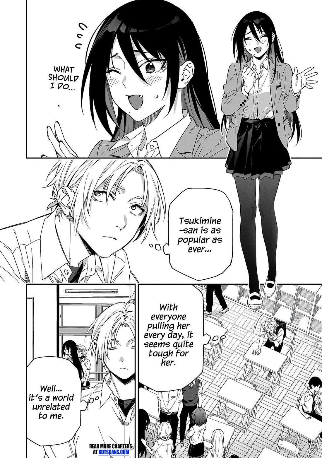 Don't XX Ms. Tsukimine chapter 2 page 3