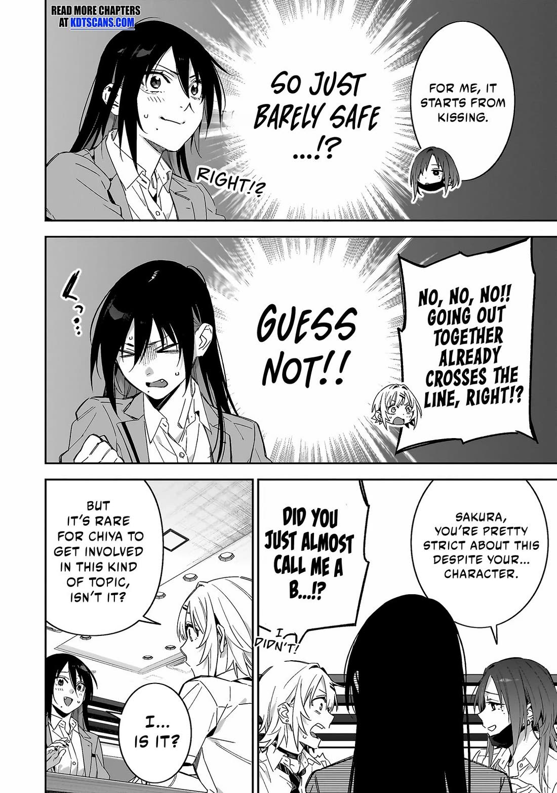 Don't XX Ms. Tsukimine chapter 6 page 11