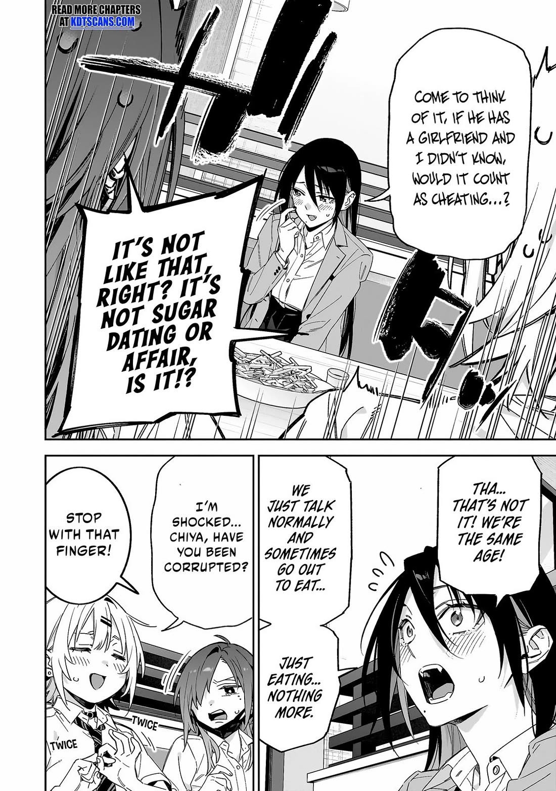 Don't XX Ms. Tsukimine chapter 6 page 13