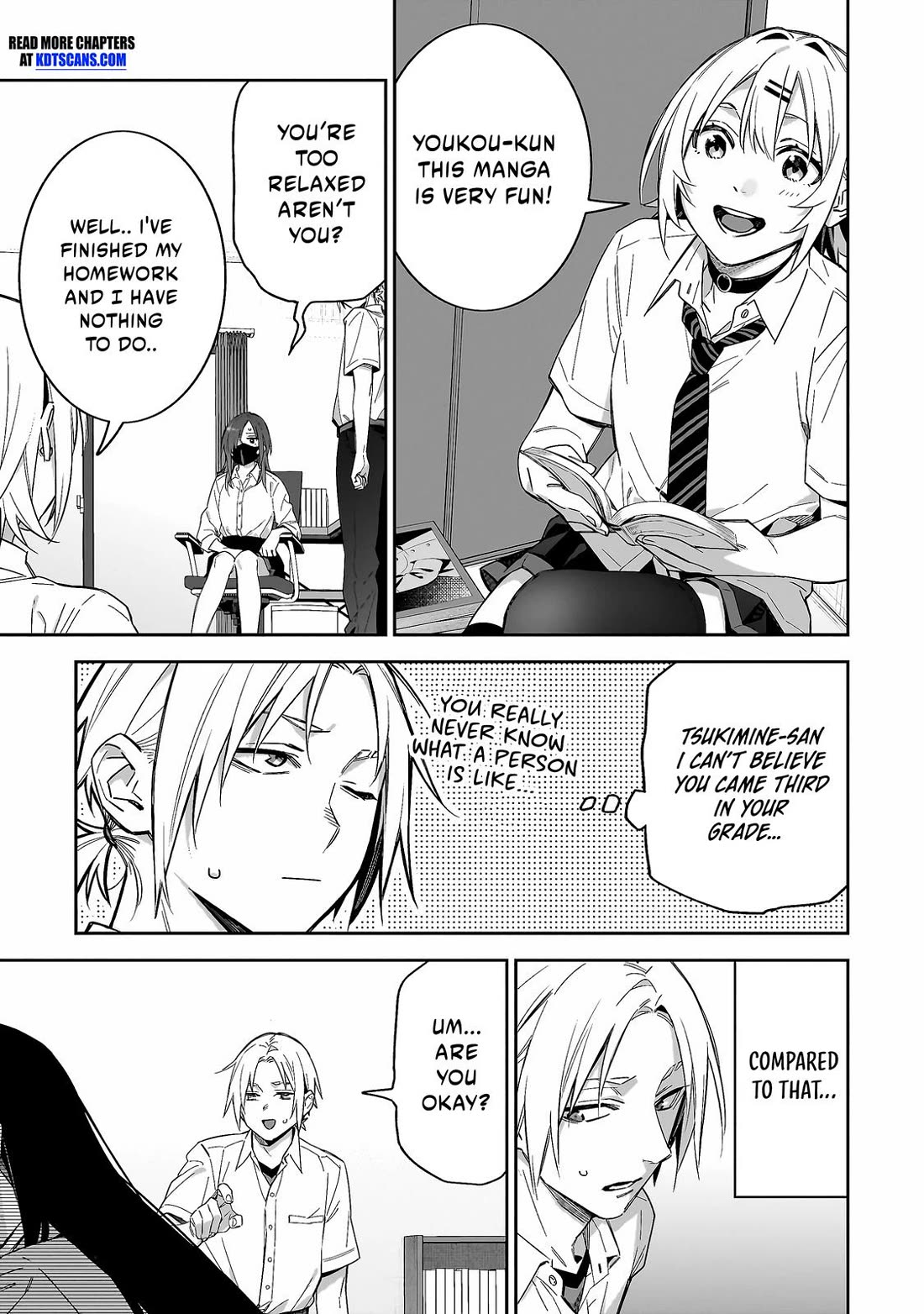 Don't XX Ms. Tsukimine chapter 9 page 12