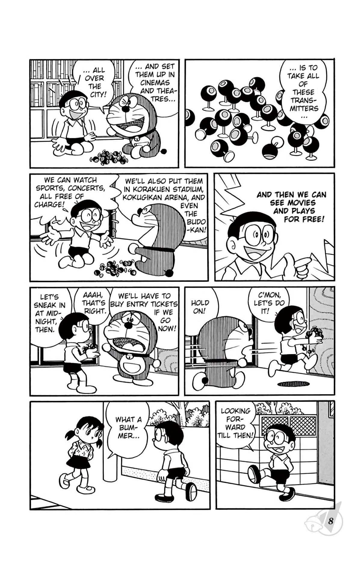 Doraemon chapter 321 page 8