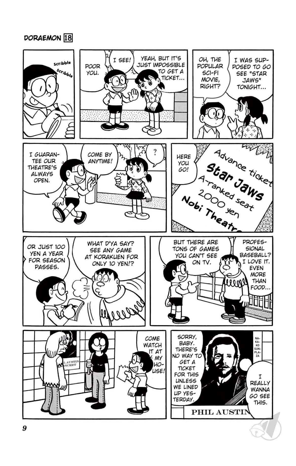 Doraemon chapter 321 page 9