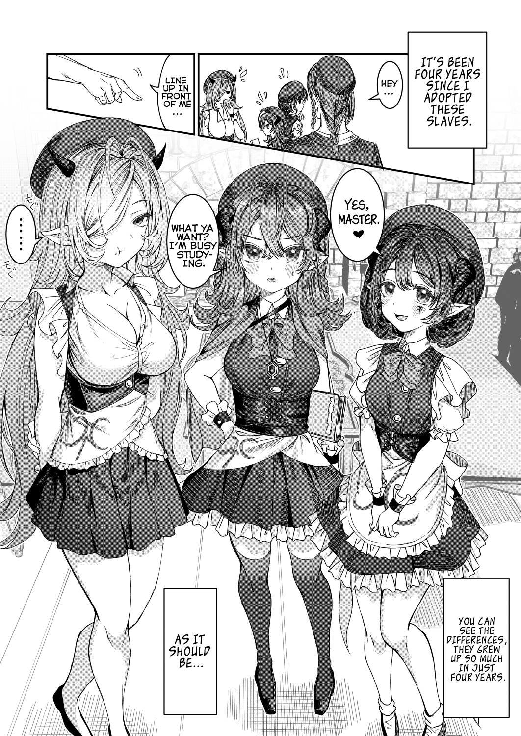 Dorei Wo Choukyoushite Harem Tsukuru chapter 11 page 1