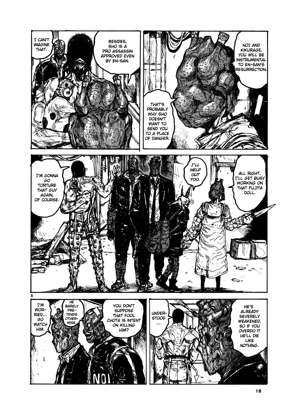 Dorohedoro chapter 102 page 16