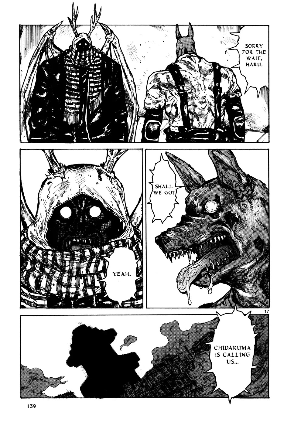 Dorohedoro chapter 107 page 17