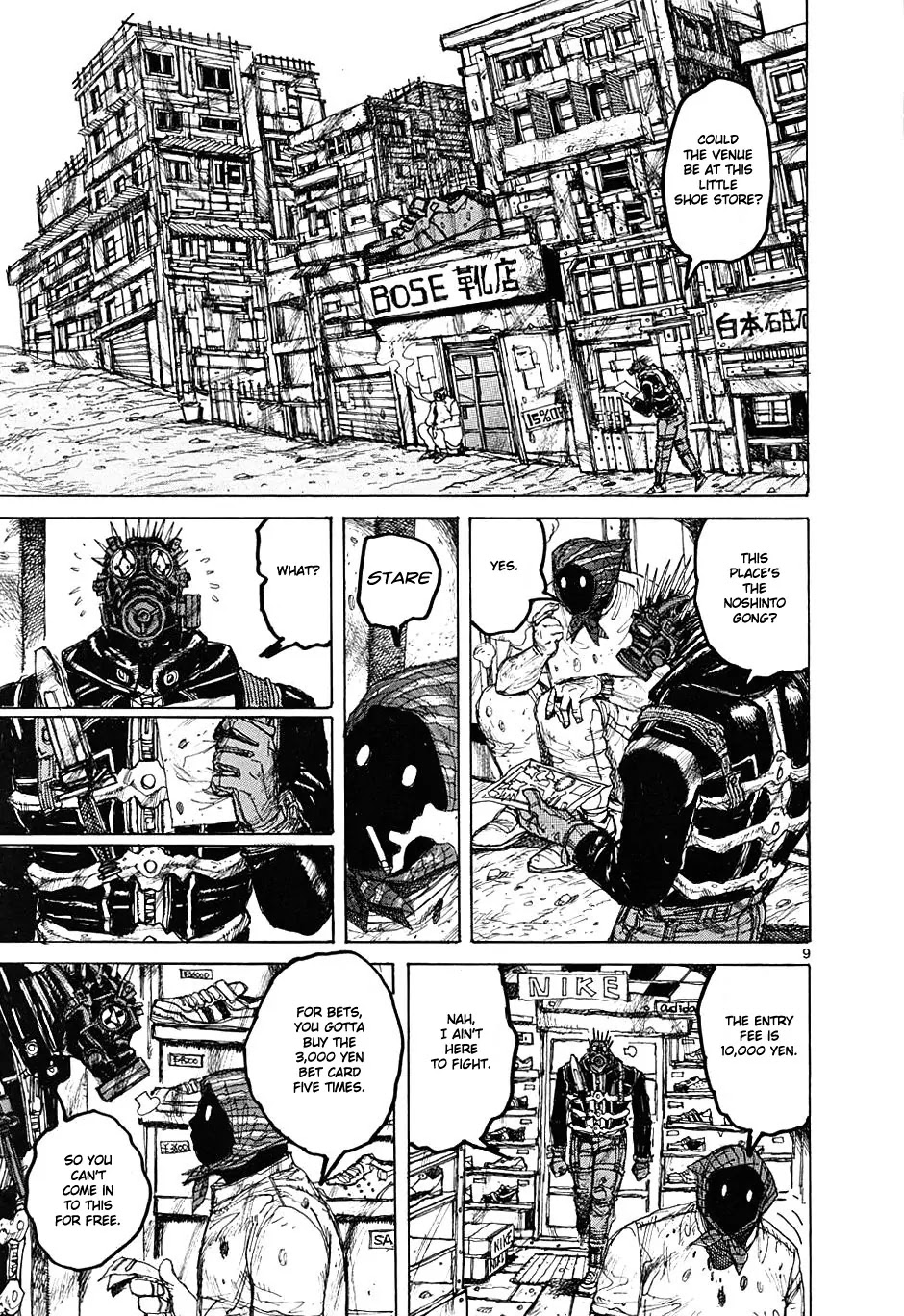 Dorohedoro chapter 11 page 9