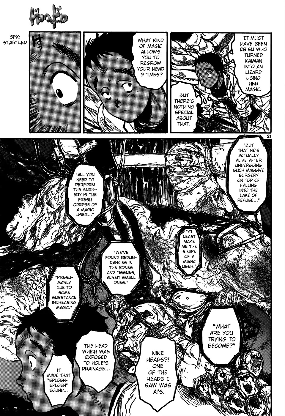 Dorohedoro chapter 111 page 22