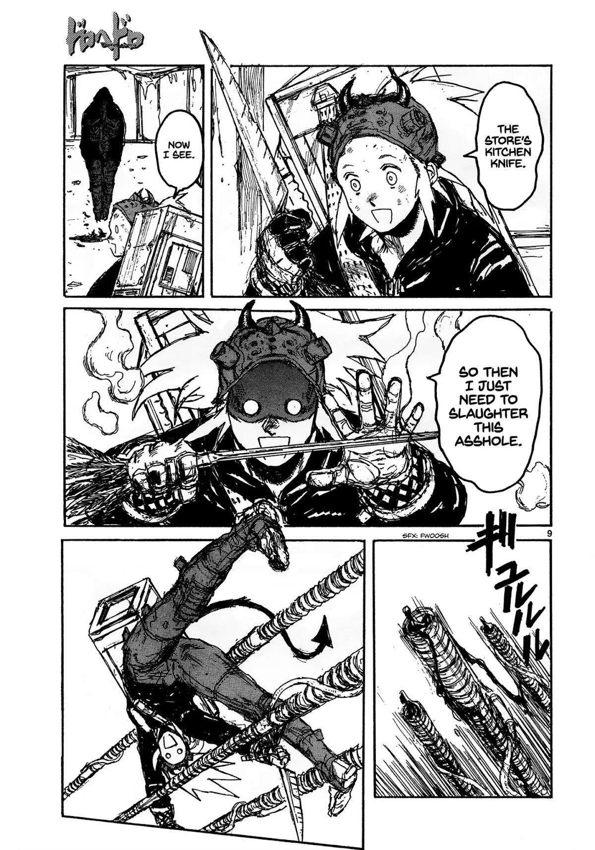 Dorohedoro chapter 129 page 9