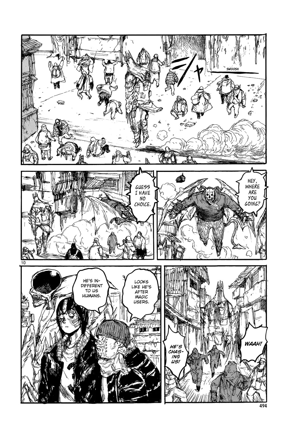 Dorohedoro chapter 150 page 12