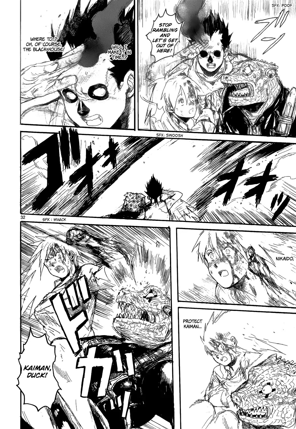 Dorohedoro chapter 155 page 34